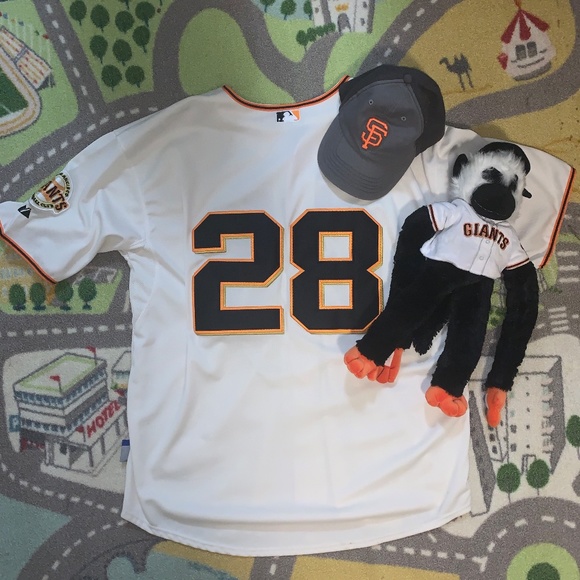 Majestic Other - San Francisco Giants Bundle (Home Jersey + More)